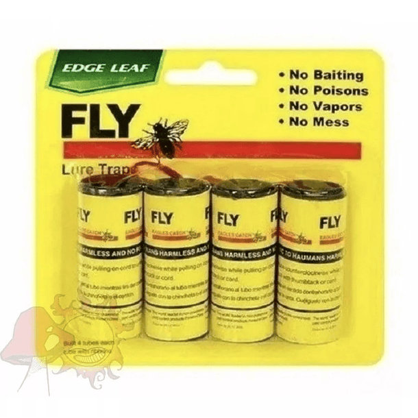 Pack 3 Paquetes De Cintas Trampa Pegamento Moscas Insectos 1