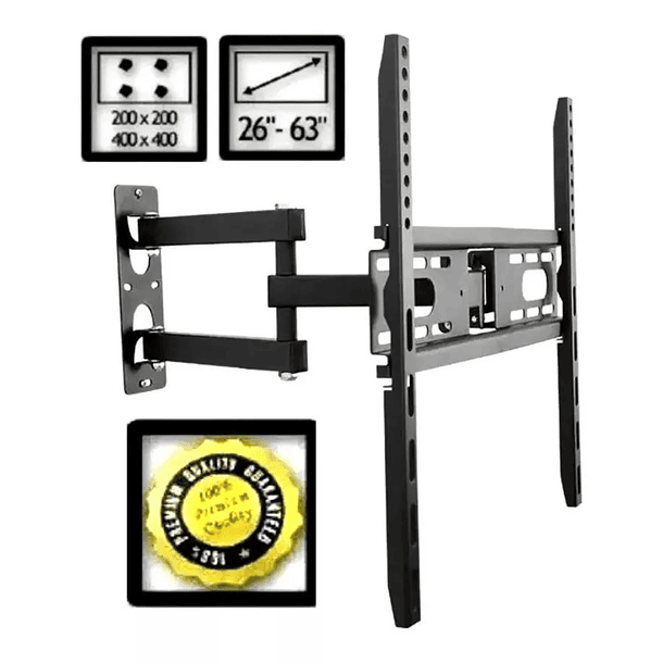 Soporte Tv Brazo Extensible Articulado 26 A 63 1