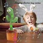 Cactus Bailarín De Peluche Con Repetidor De Voz Y Canciones SKU: CF  3