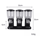 Dispensador Triple Cereal Granos Dulces Frutos Secos sku12347 4