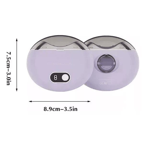 Cortauñas Y Lima Eléctricos Automáticos Con Lámpara Ultravio 3
