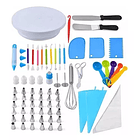 Set 66 Piezas Reposteria Plato Giratorio Kit Pastelería  12265  1