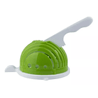 Cortador Frutas Verduras Chop Salad Tabla Escurridor 3