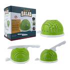 Cortador Frutas Verduras Chop Salad Tabla Escurridor 1