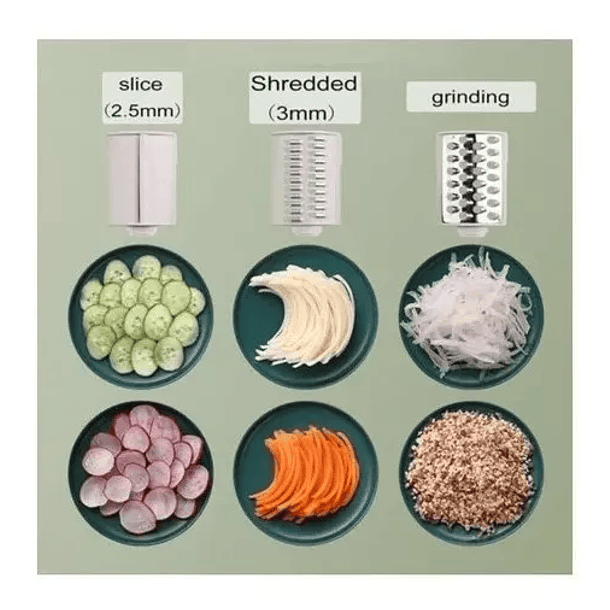 Picador De Frutas Verduras Mutifuncional Cutter Slicer 3