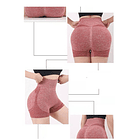 Calzas Deportivas Cortas Sin Costura Efecto Push Up SKU: 7  2