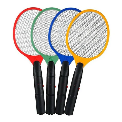 Raqueta Mata Moscas Insectos Raqueta Electrica Recargable Linterna 