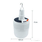 Ampolleta Led Recargable Solar Usb Para Camping Y Emergencia SKU: TN  6
