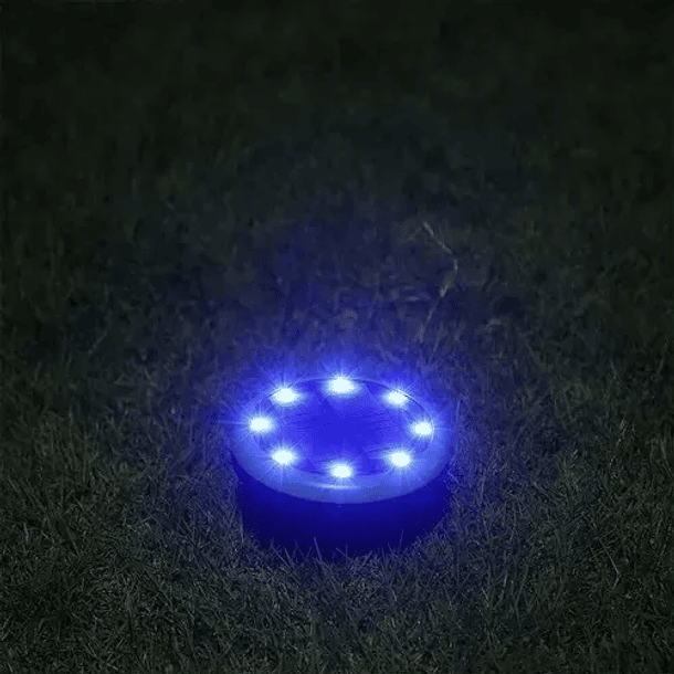 Set 4 Focos Led Carga Solar Para Jardín Con Estaca 3