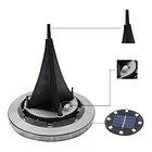 Set 4 Focos Led Carga Solar Para Jardín Con Estaca 5