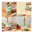 Cortador De Verduras Y Carnes Inalambrico Recargable 1