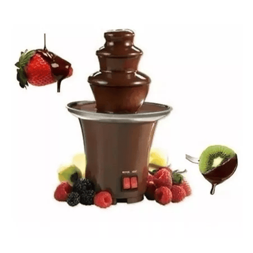 Cascada Fuente De Chocolate Fondue Tres Niveles