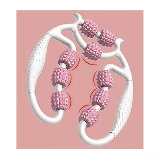 Masajeador Anillo Muscular De Pierna Multifuncional Rodillo 6