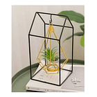 Portavela Candelabro Geometrico Vela Colgante 2