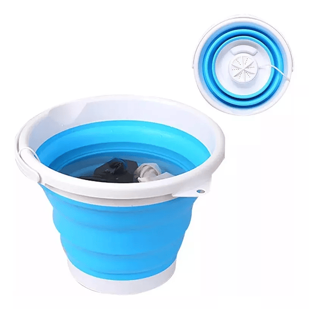 Mini Lavadora Portatil Plegable Personal Superior 5v Usb 1