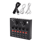 Tarjeta De Sonido V8 Usb Mezclador Interfaz de Audio 1