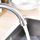 Grifo De Cocina Acero Inoxidable Grifo Giratorio Hogar  2