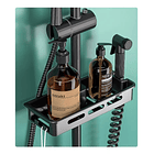 Columna De Ducha Negro 3 Salidas De Agua Redondo Shower  3