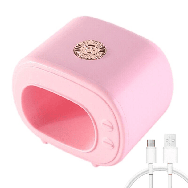 Mini Lampara Para Uñas Led Uv Esmalte 16w Portatil Manicura 7