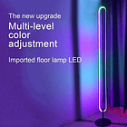 Lampara De Pie Luz Led Moderna Inteligente Rgb Regulable SKU: SK 3