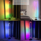 Lampara De Pie Luz Led Moderna Inteligente Rgb Regulable SKU: SK 4