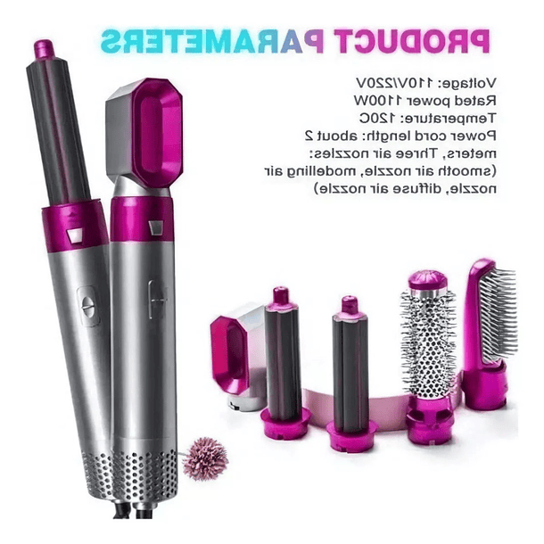 Cepillo Secador De Pelo 5 En 1 Secador De pelo Peine De Aire TC 4