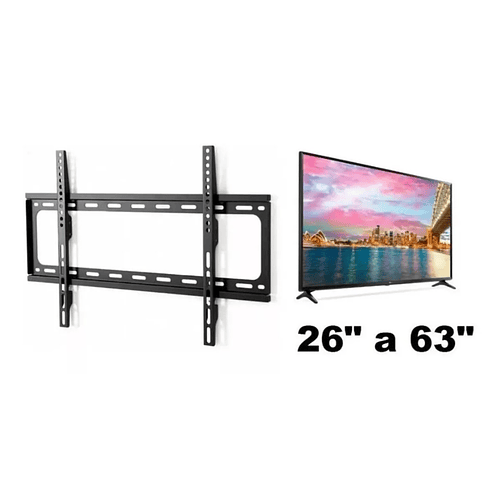 Soporte Pared Lcd Led Plasma Tv Monitor 26 A 63 Pulgadas