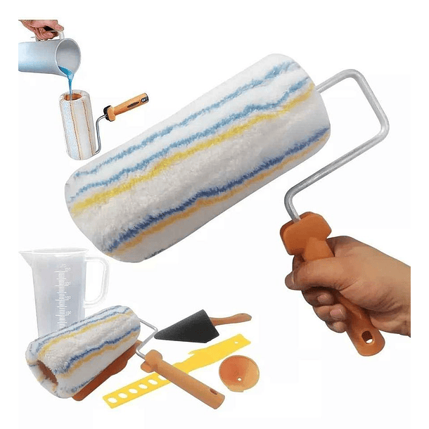 Rodillo Paint Roller Rodillo Recargable Pintura 1