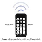 Reloj De Pared Digital Redondo Led Grande Control Remoto 9''  4