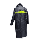 Chaqueta Chubasquero Impermeable Con Capucha Reflector  3