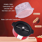 Maquina Eléctrica Para Hacer Palomitas De Maíz 700w Portátil  3