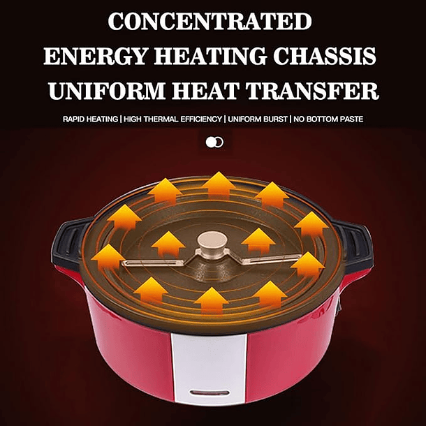 Maquina Eléctrica Para Hacer Palomitas De Maíz 700w Portátil  5