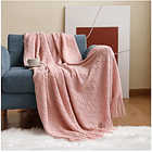 Manta Suave Invierno Sofá Dormitorio Diseño Linea Decorativa CN  6