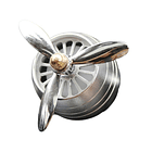 Ambientador Salida De Aire Ventilador Para Auto Accesorio 3