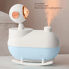 Mini Humidificador De Aire Portátil Luz Nocturna Aromatico 5