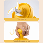 Mini Picadora Triturador 300ml Manual Verduras Ajo Portátil 9