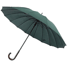 Paraguas Sombrilla Largo 60cm Con Mango Curvo  1