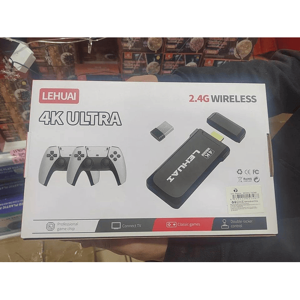 Retro Stick Tv Controlador Inalambrico Juegos 4k  3