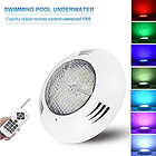 Lampara Foco Led Sumergible Piscina 24w Jacuzzi Sobrepuesto 5