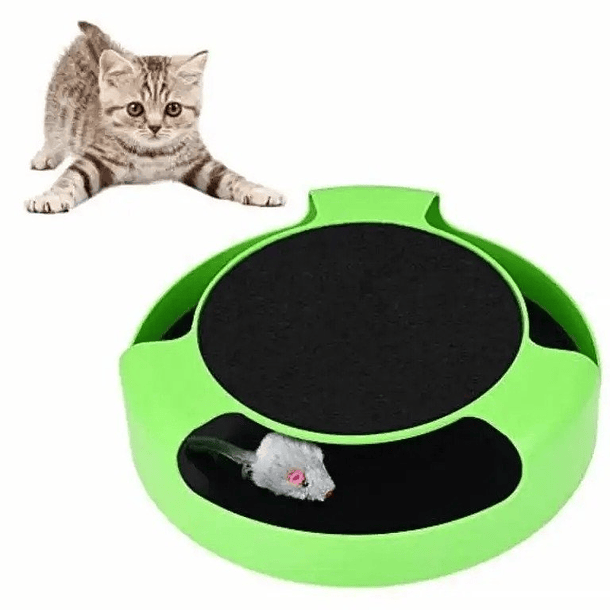 Juguete Para Gatos Atrapa Ratón Juego Interactivo  2