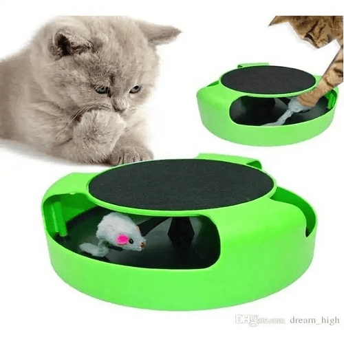 Juguete Para Gatos Atrapa Ratón Juego Interactivo 