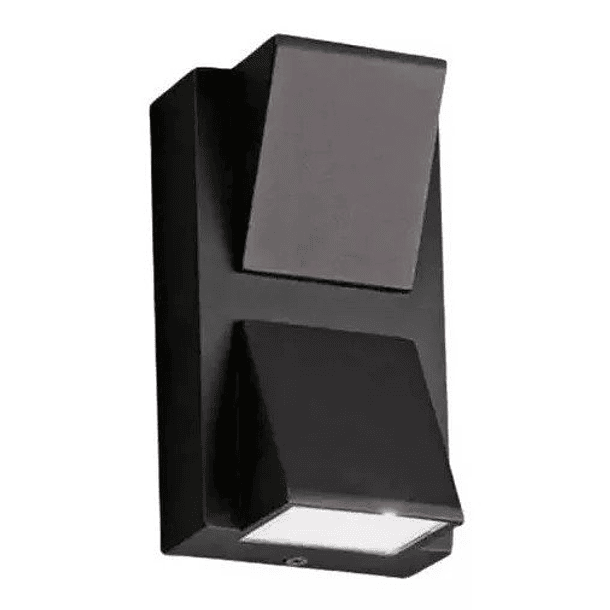 Lampara Aplique Pared Muro Luz Led Doble Bidireccional 6w 2