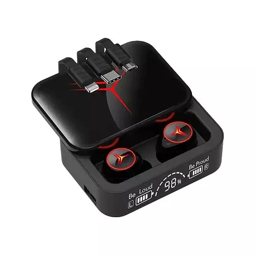 Audífonos Inalámbricos M88 Plus Bluetooth Power Bank 