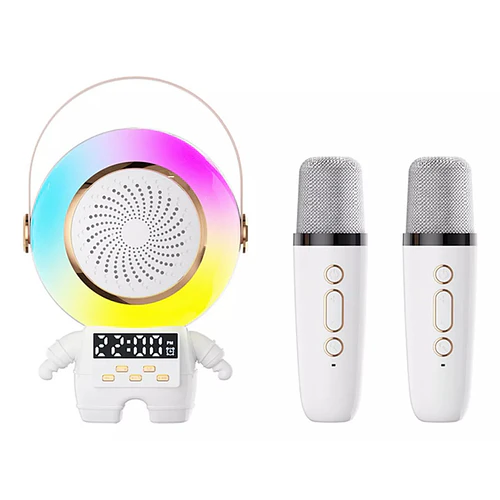 Parlante Astronauta X64 Altavoz Micrófono Dual Inalambrico