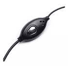 Auriculares En Forma De G De 2 Pines Con Micrófono Radio  4