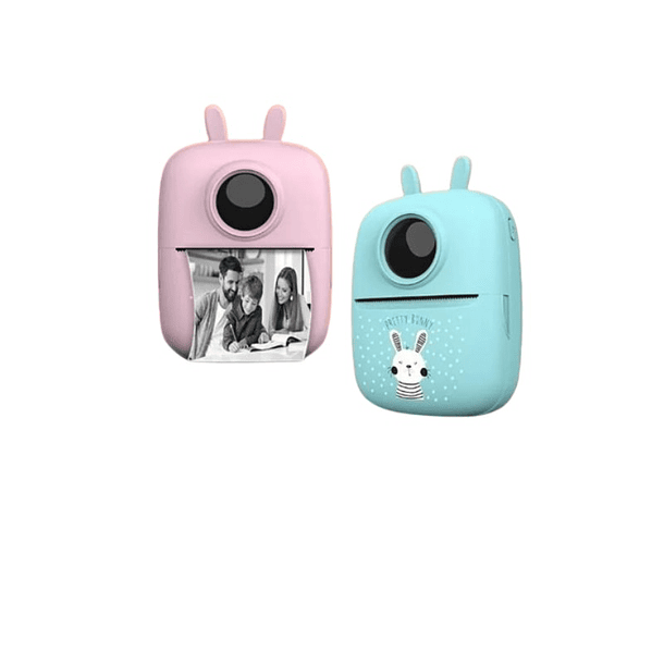 Mini Impresora Fotos Portátil Niños Electrónico Bluetooth 2