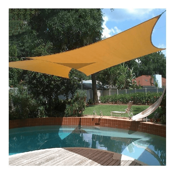 Lona Toldo Vela Sombra Malla Anti Uv Cuadrado 3mx3m 3