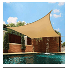 Toldo Vela Sombreadora Rectangular 4x6 Beige  CN  1