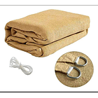 Toldo Vela Sombreadora Rectangular 4x6 Beige  CN  3