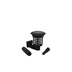 Lampara Solar Farol De Pared Con Mata Mosquitos 360°  3